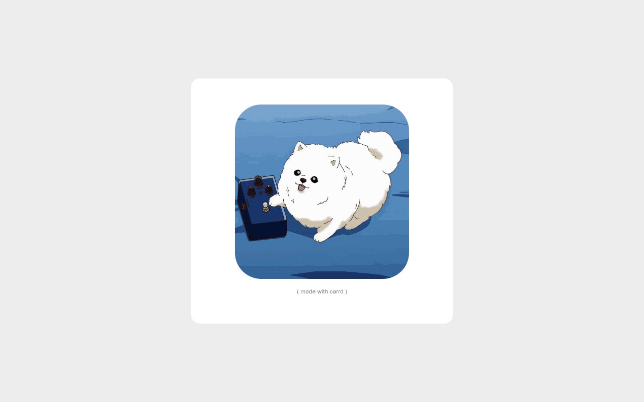 Carrd profile picture for @given